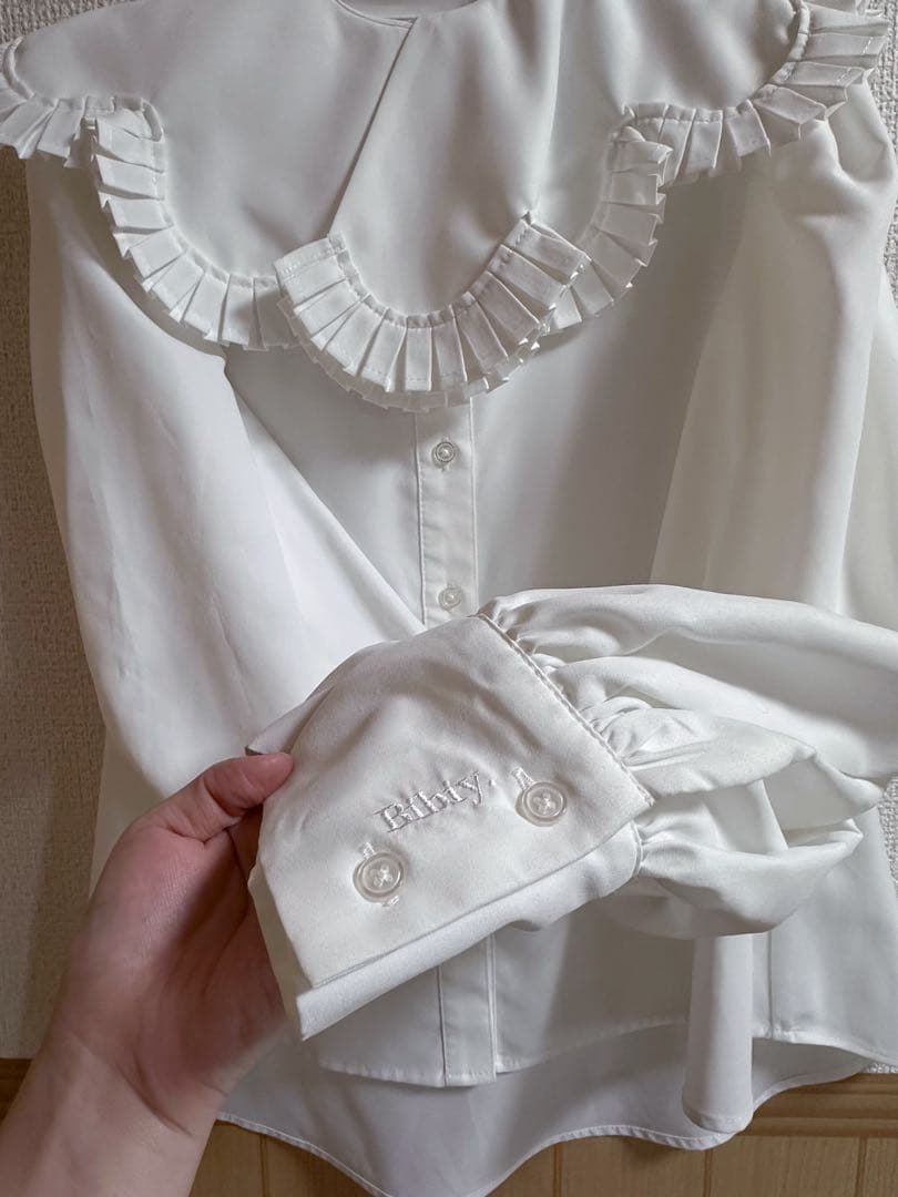 トップス Bibiy FRANCESCA BLOUSE white