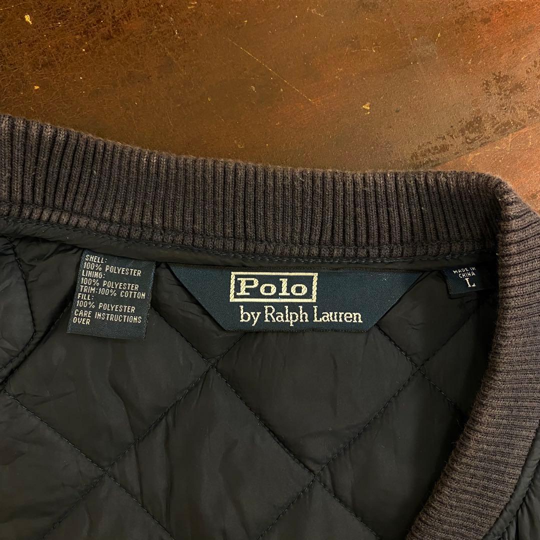 90s ラルフローレン　Ralph ラベンハム　バブアー　ベスト　キルティング