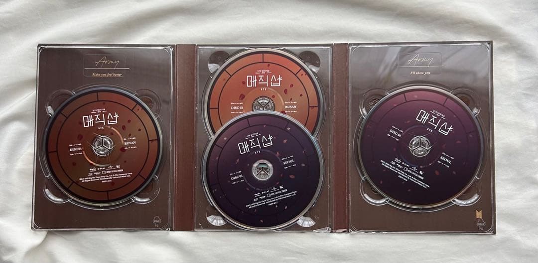 BTS MAGIC SHOP Blu-ray 釜山 ジョングク 日本語字幕付き