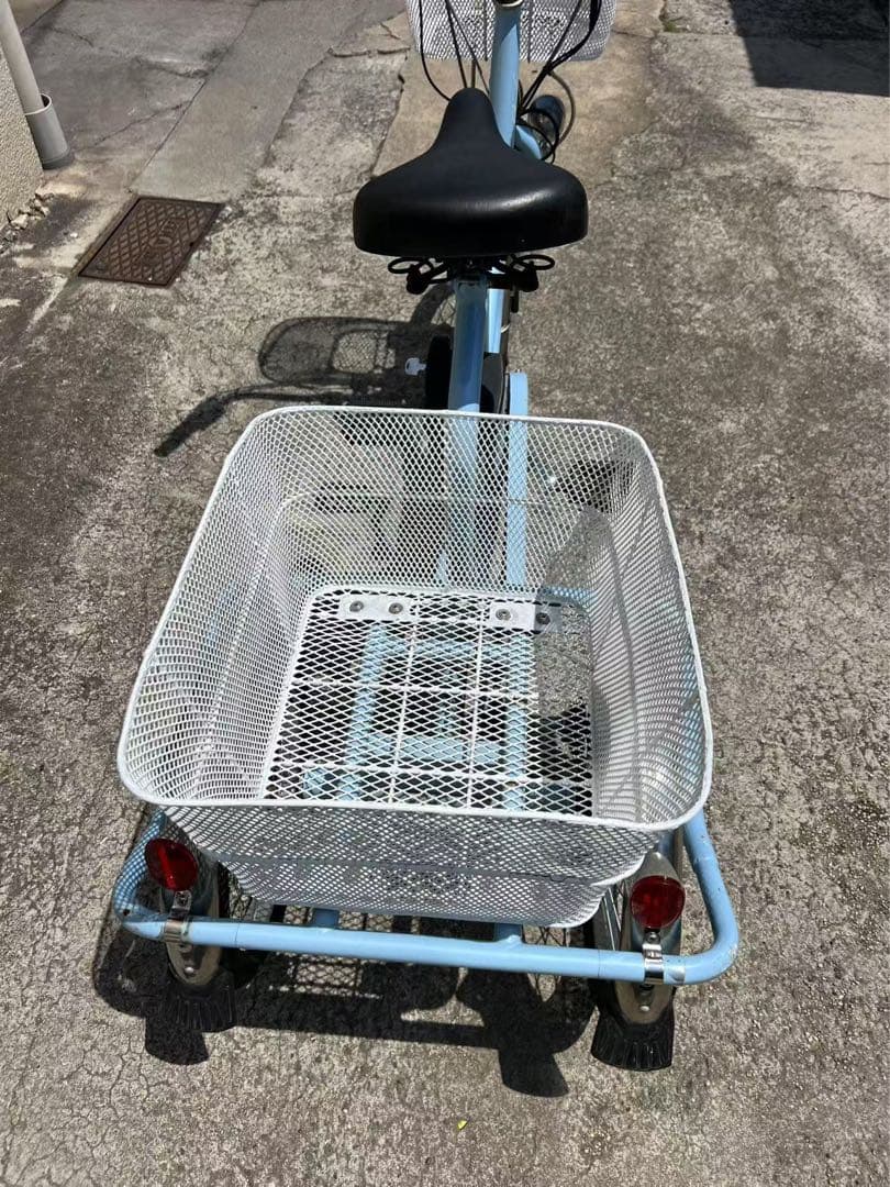 288ミムゴ 電動アシスト三輪自転車 前20後16インチ