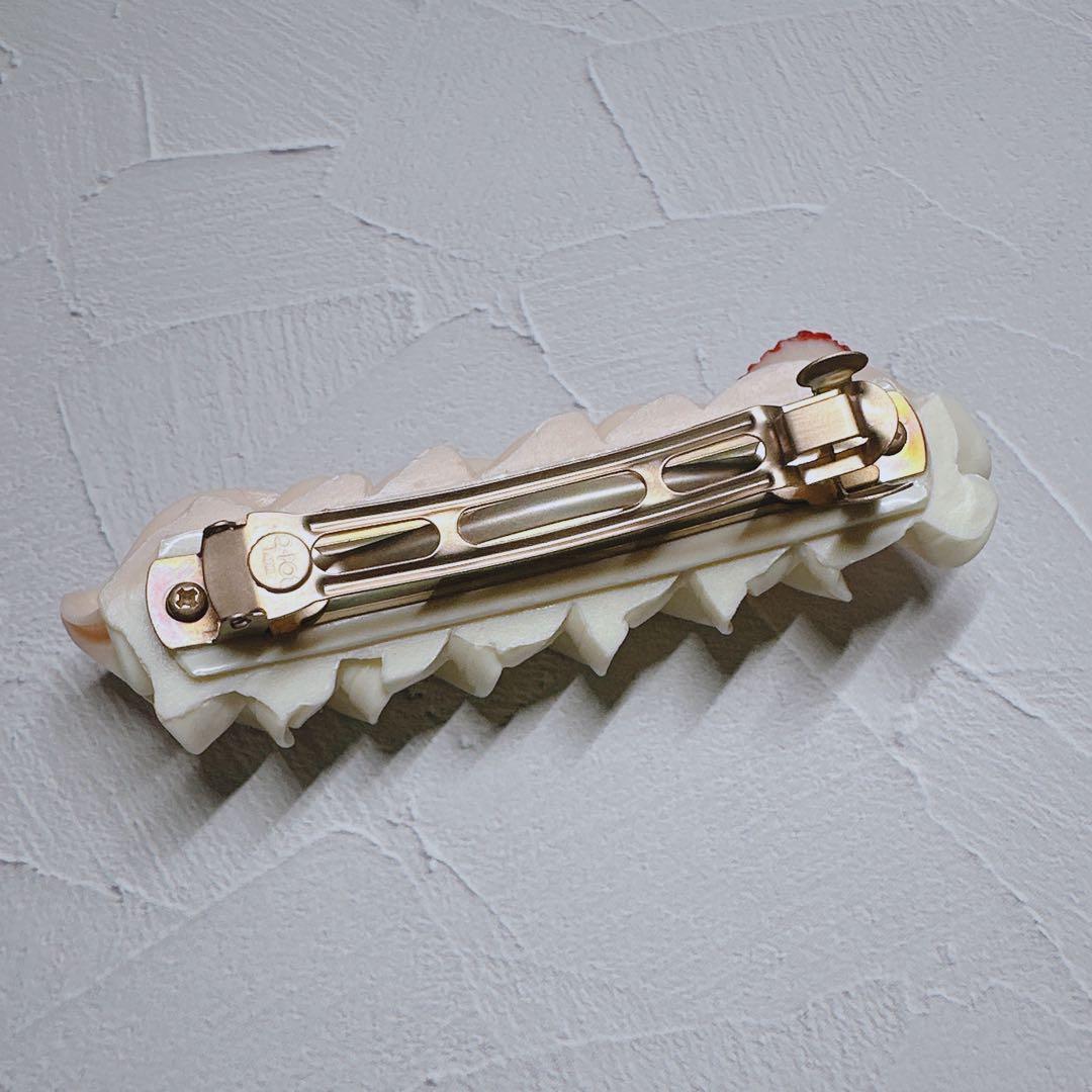 Q-pot. ストロベリー＆バニラ ホイップ バレッタ