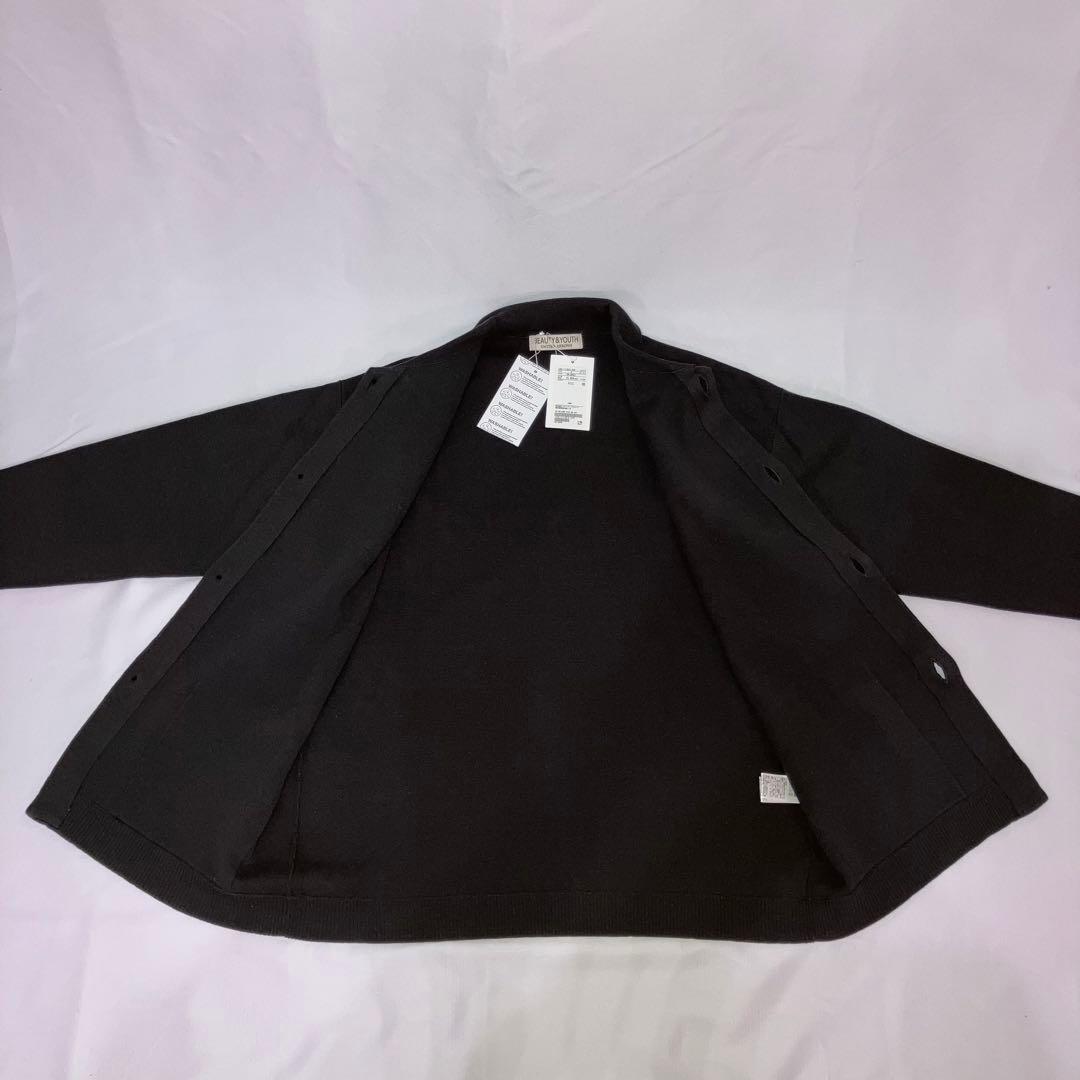 ビューティーアンドユース ミラノリブ4ボタンジャケット ダークグレー サイズS