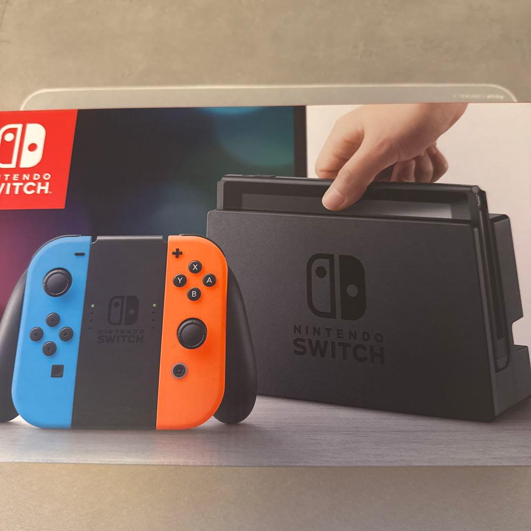 Nintendo Switch 本体 有線LANアダプタ、ケース付き