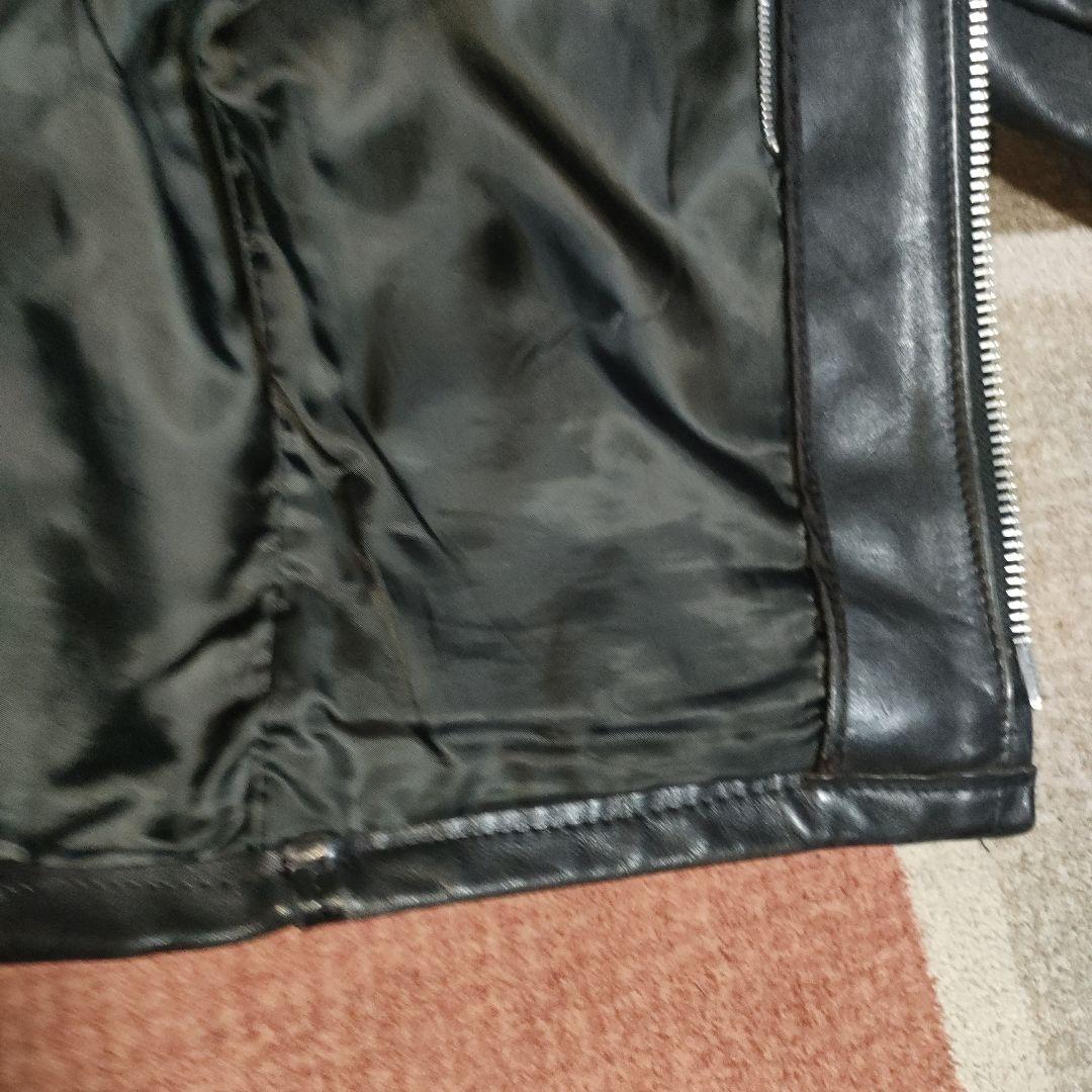 人気641Schottシングルライダース立襟定番　 ３４ ダメでも対応有！