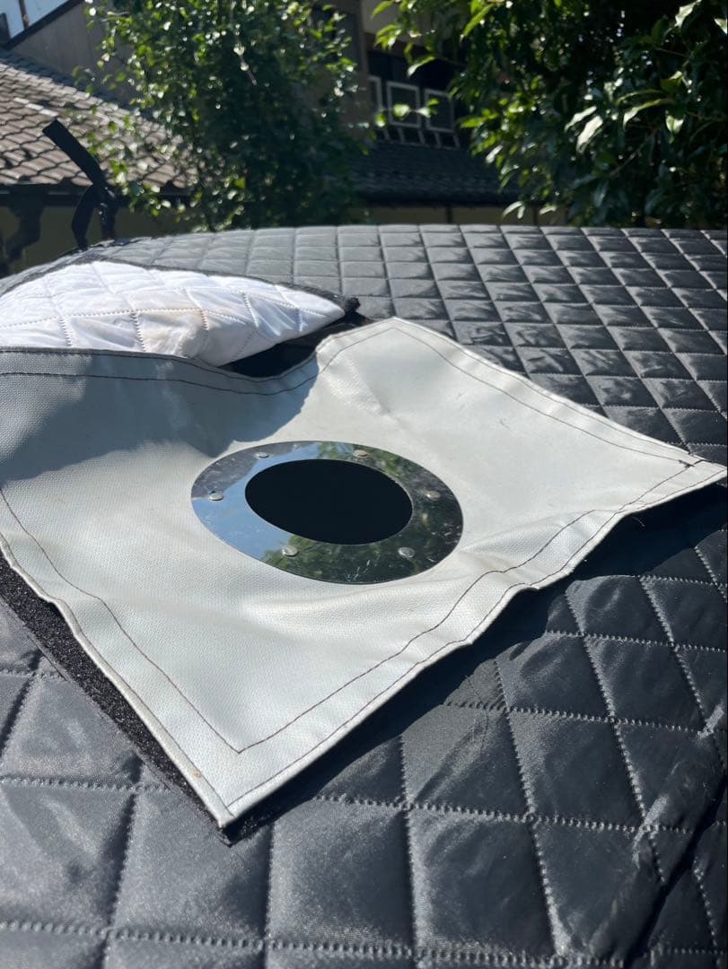 【良品】サウナテント ワンタッチ式 2〜3人用 キューブテント 防水 防寒