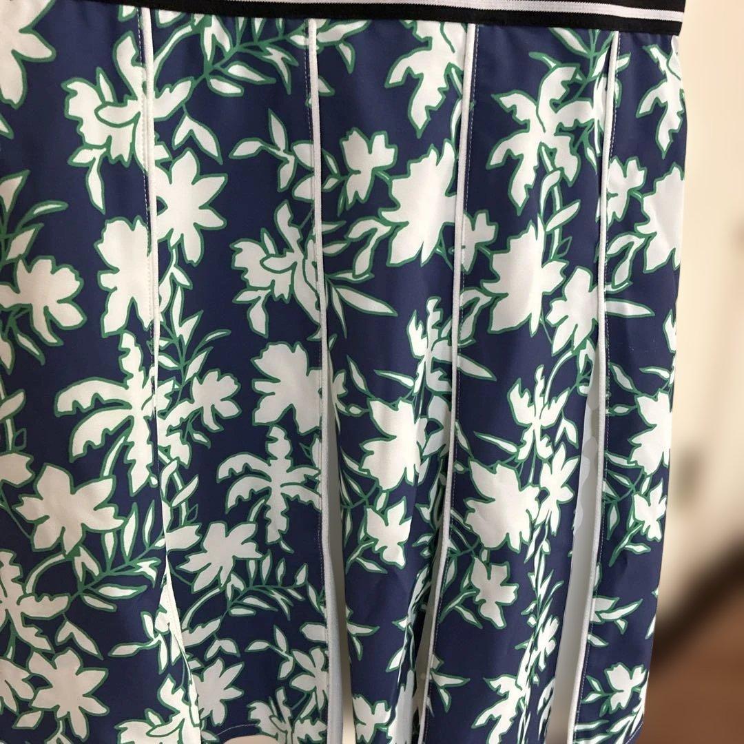 早い者勝ち　CPG GOLF ネイビー フラワープリント ワンピース サイズ3