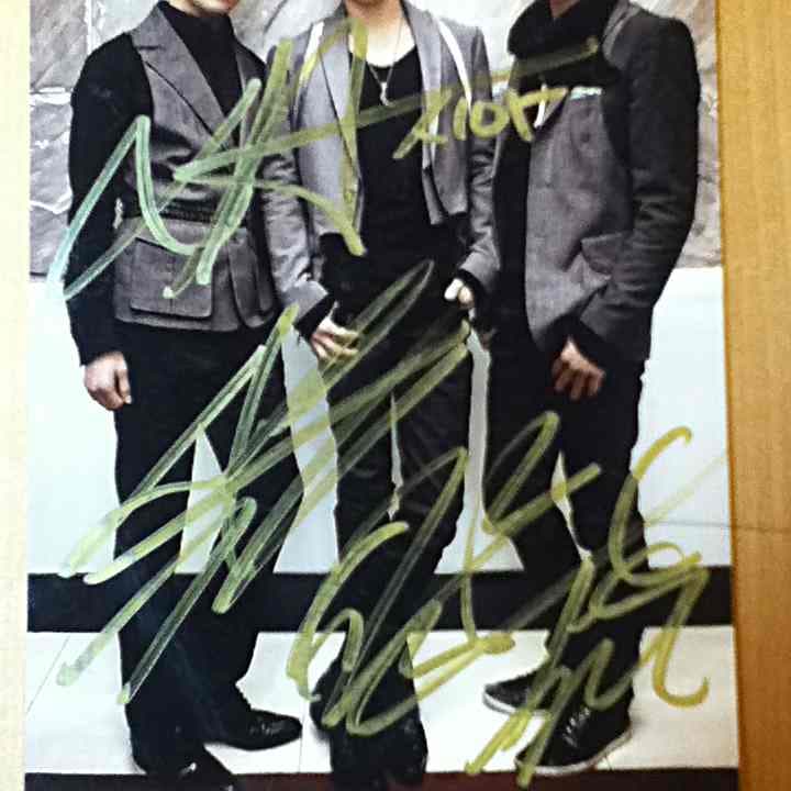 JYJ ☆直筆サイン