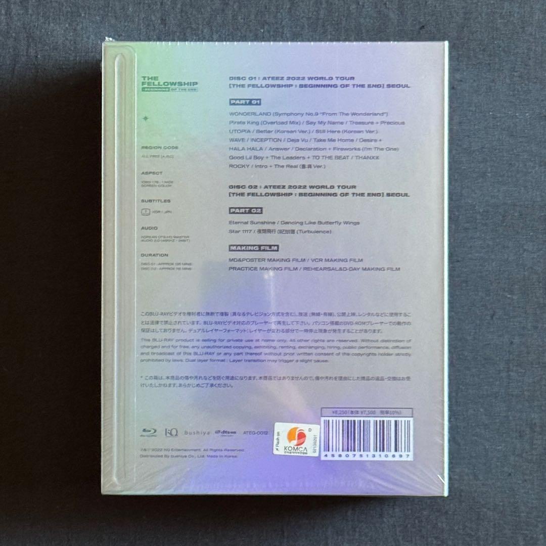 K-POP・アジア ATEEZ 2022 BEGINNING OF THE END Blu-ray