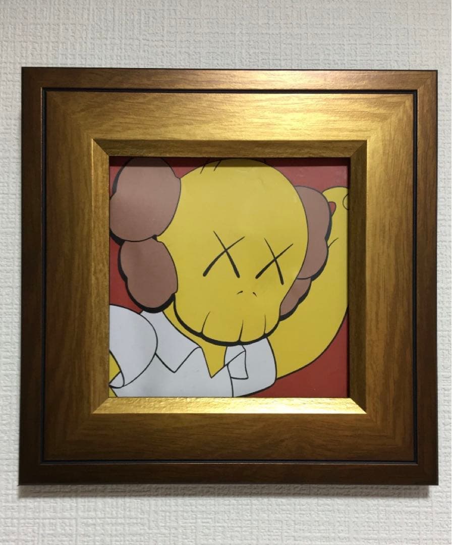 絵画/近代ポップアート/巨匠/KAWS (カウズ) /インテリアアート/額装品