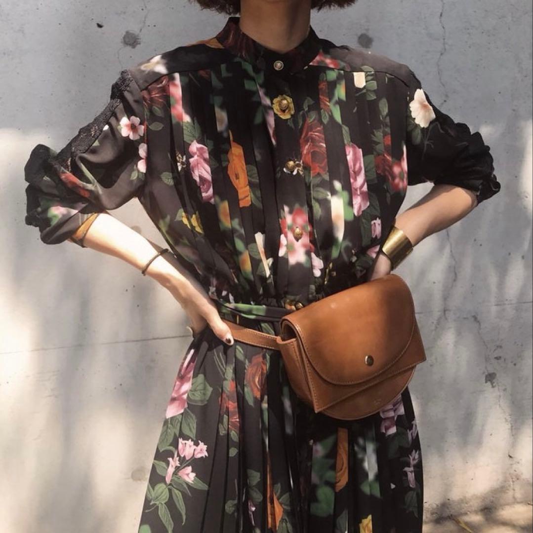 Ameri VINTAGE COCO FLOWER DRESS 花柄 サイズF