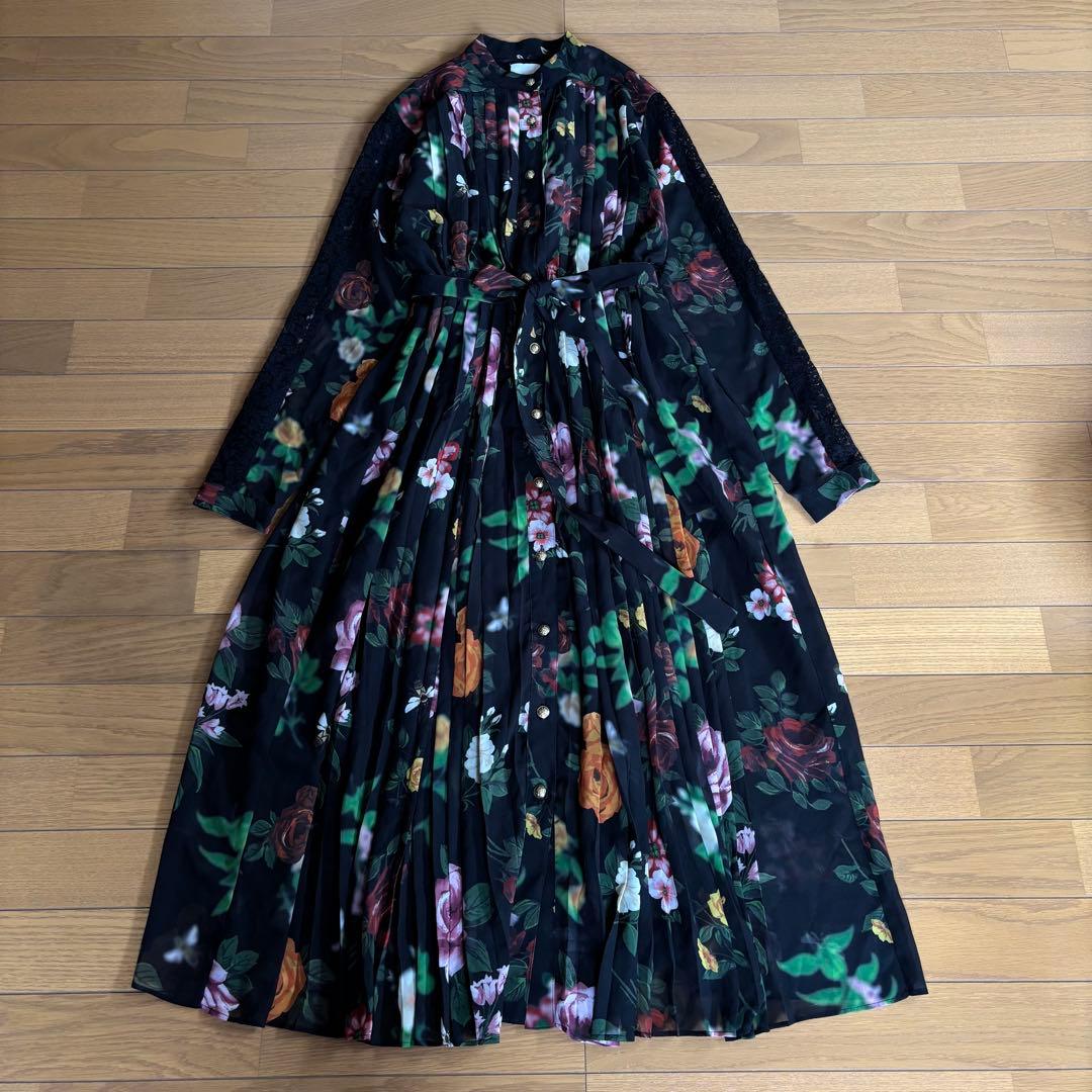 Ameri VINTAGE COCO FLOWER DRESS 花柄 サイズF
