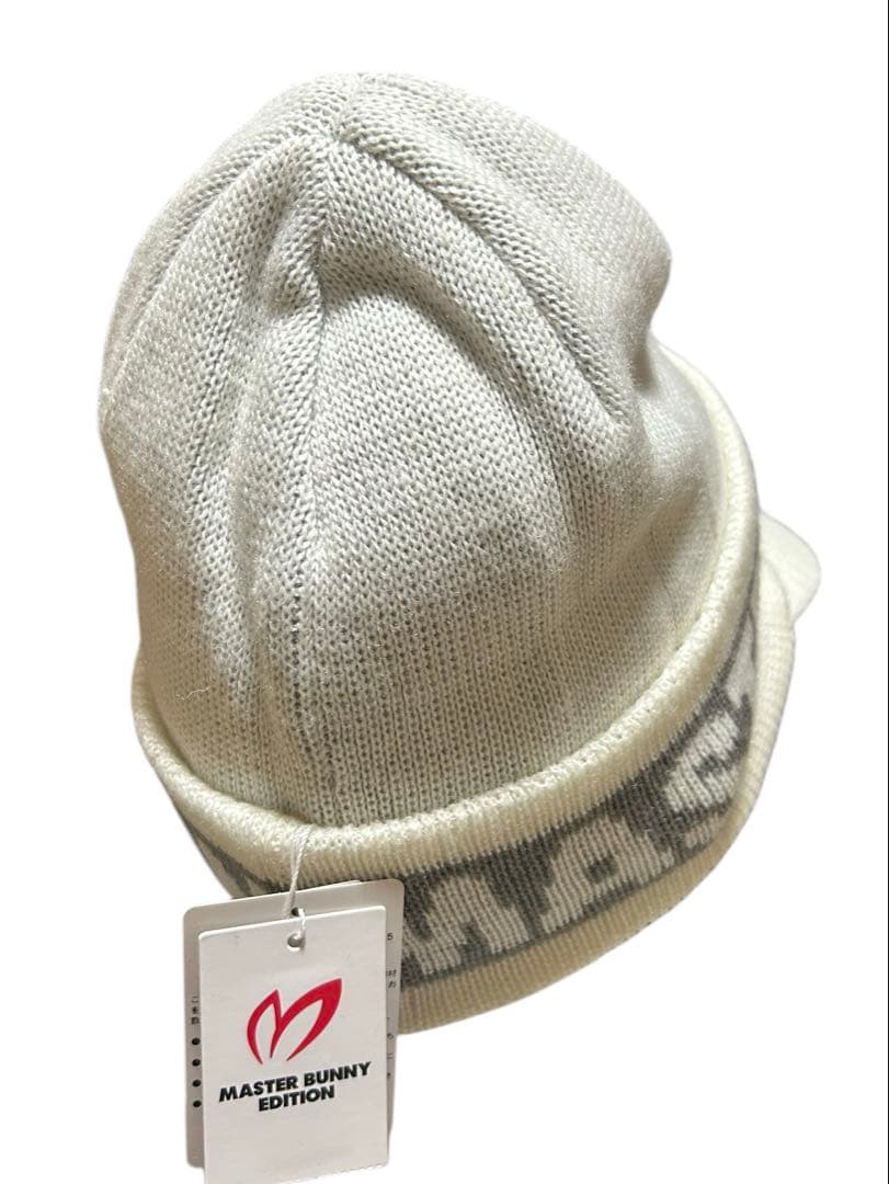 新品 パーリーゲイツ マスターバニー 3WAYニットキャップ サンバイザー