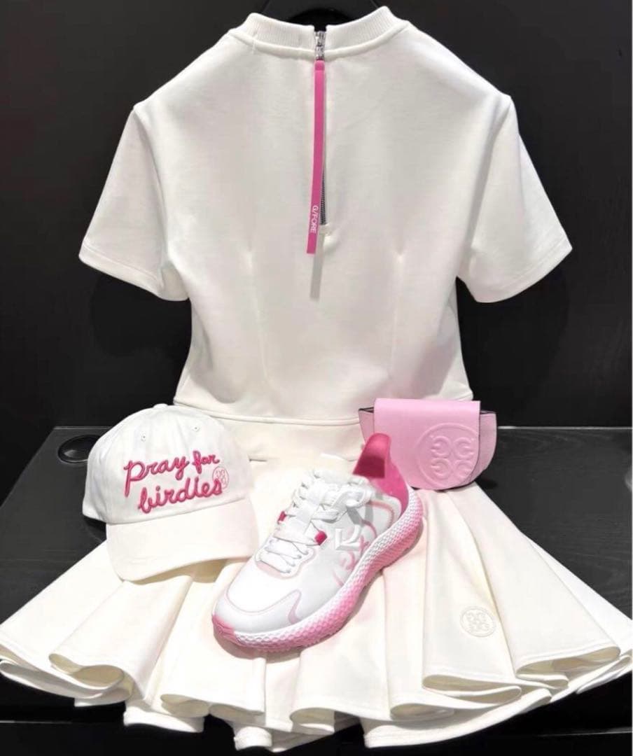 G/FOREジーフォア ゴルフ メンズ シャツ 半袖 トップ パンツ 2点セット