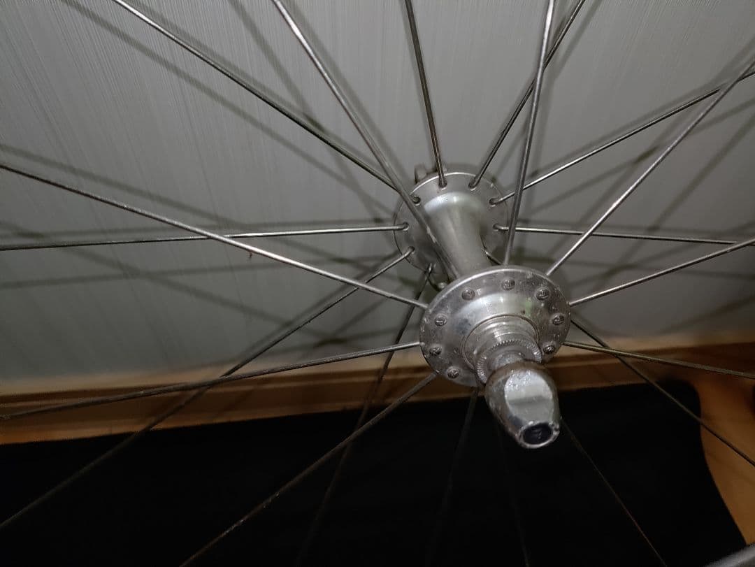 ブリヂストン グランヴェロ外し 前後ホイール 700C ジャンク レストア用に