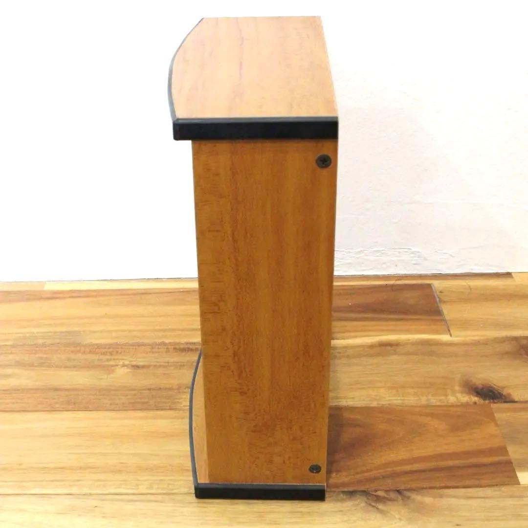 木製ラック・ウッドラック Rare Vintage Wood MiniDisc Rack 48 Disc