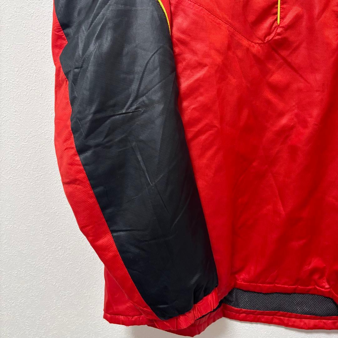 UMBRO アンブロ　中綿　ナイロンセットアップ　上下　レッド　L