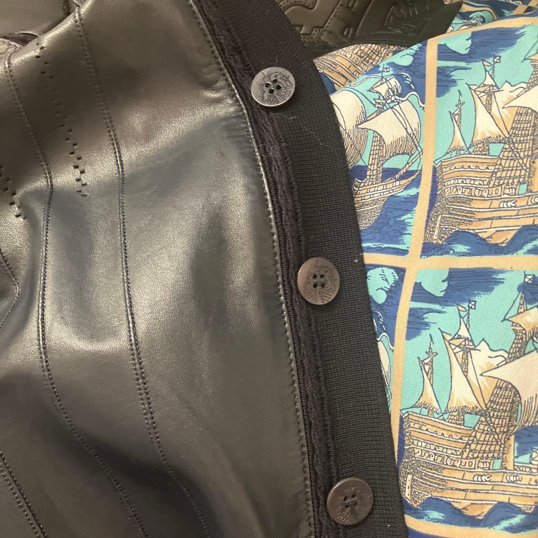 TORRAS トラス　　ラムレザージャケット　　サイズ52 spain製