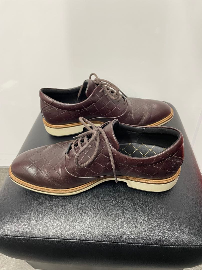 ⭐︎【美品】ECCO ゴルフシューズ ダークブラウン 41 26cm⭐︎