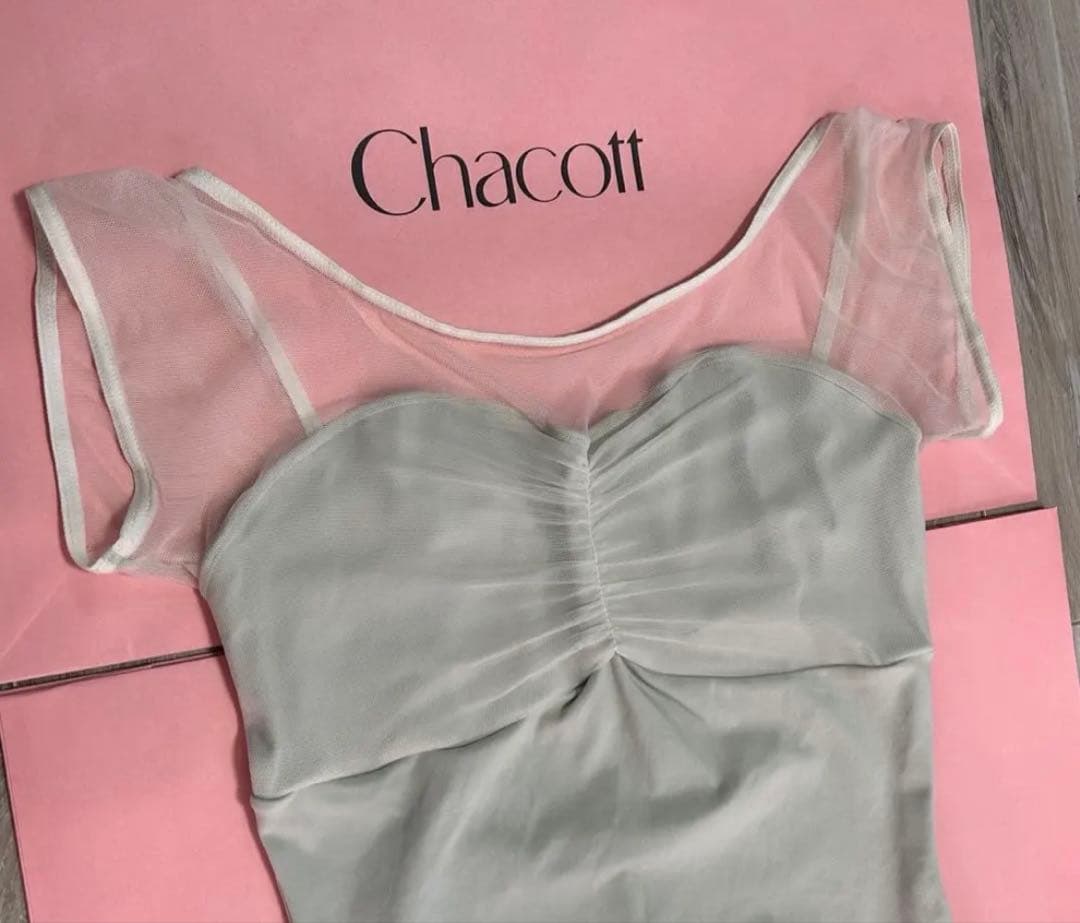 チャコット フレンチスリーブ レオタード