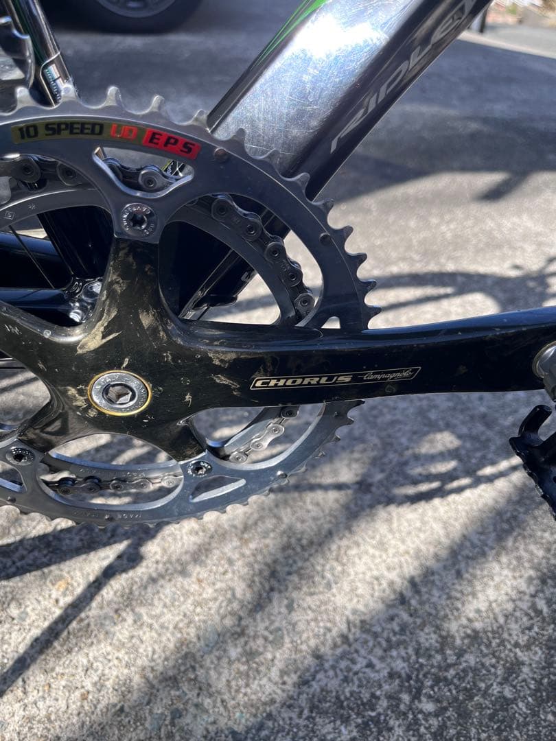 リドレーアルミ　フラットロード仕様　カンパレアパーツ