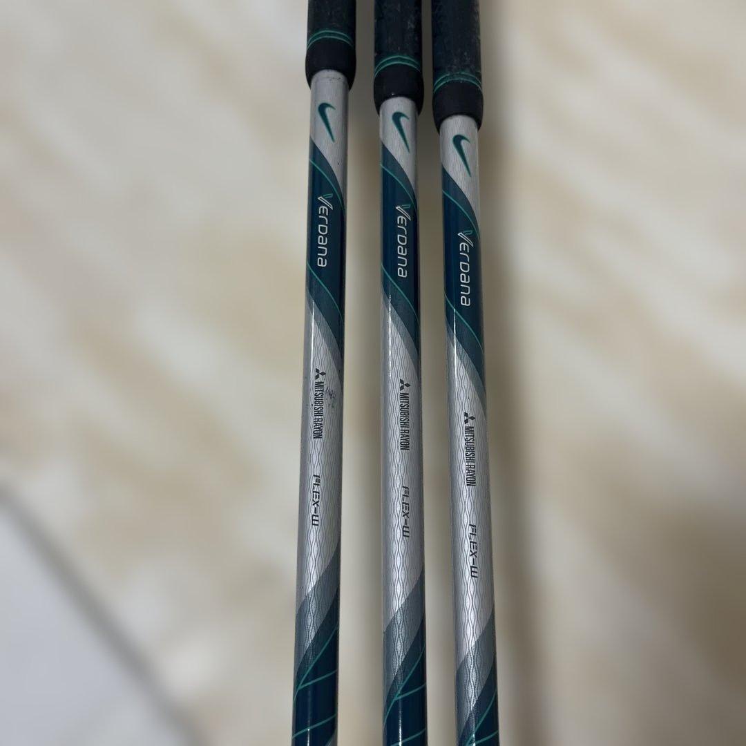 ゴルフクラブ ナイキ Verdana レディース3本セット HL 3番 5H