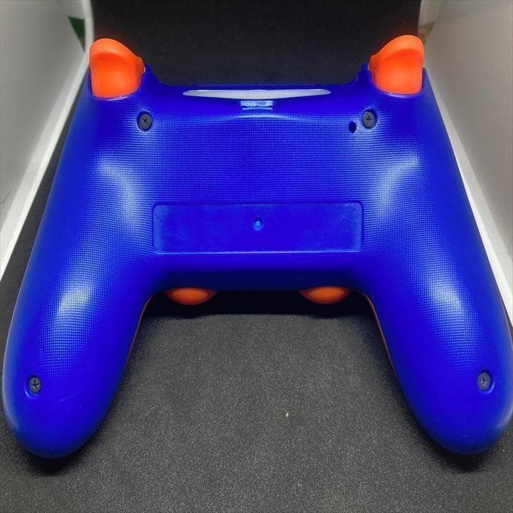 PS4 カスタムコントローラー オレンジブルー 純正 DUALSHOCK4