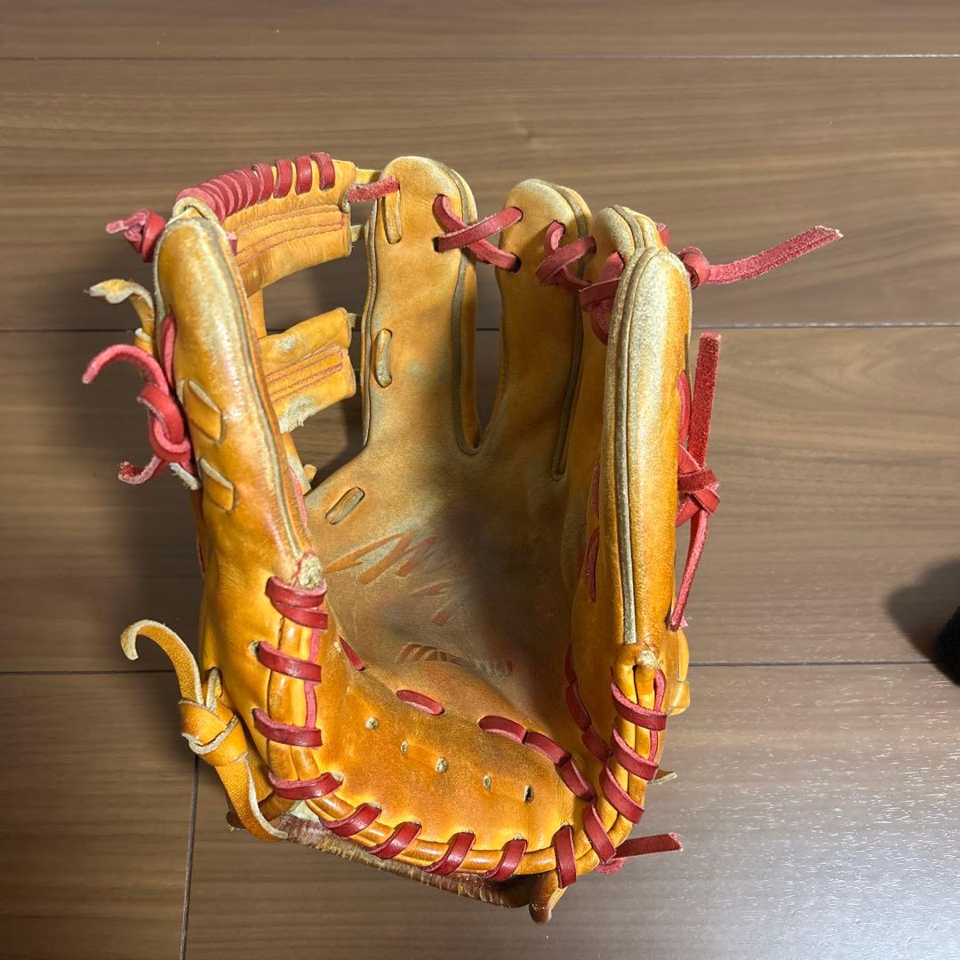 ミズノプロ 軟式グローブ 坂本勇人モデル 小指二仕様
