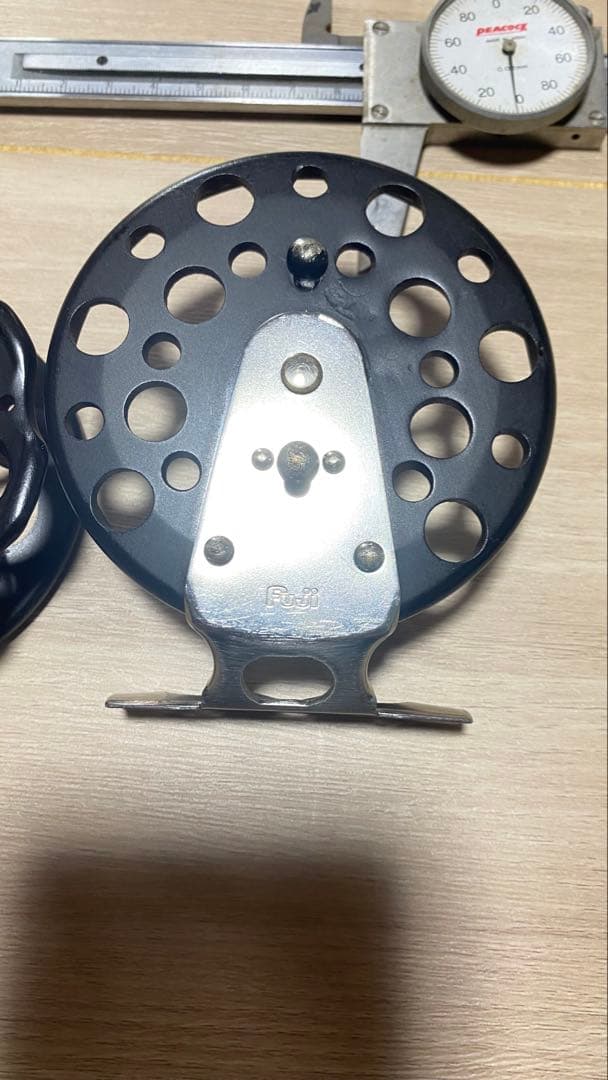 フジリール 6穴デカ穴 FPR-25改 チヌ 富士工業ヘチ・落とし込みリール