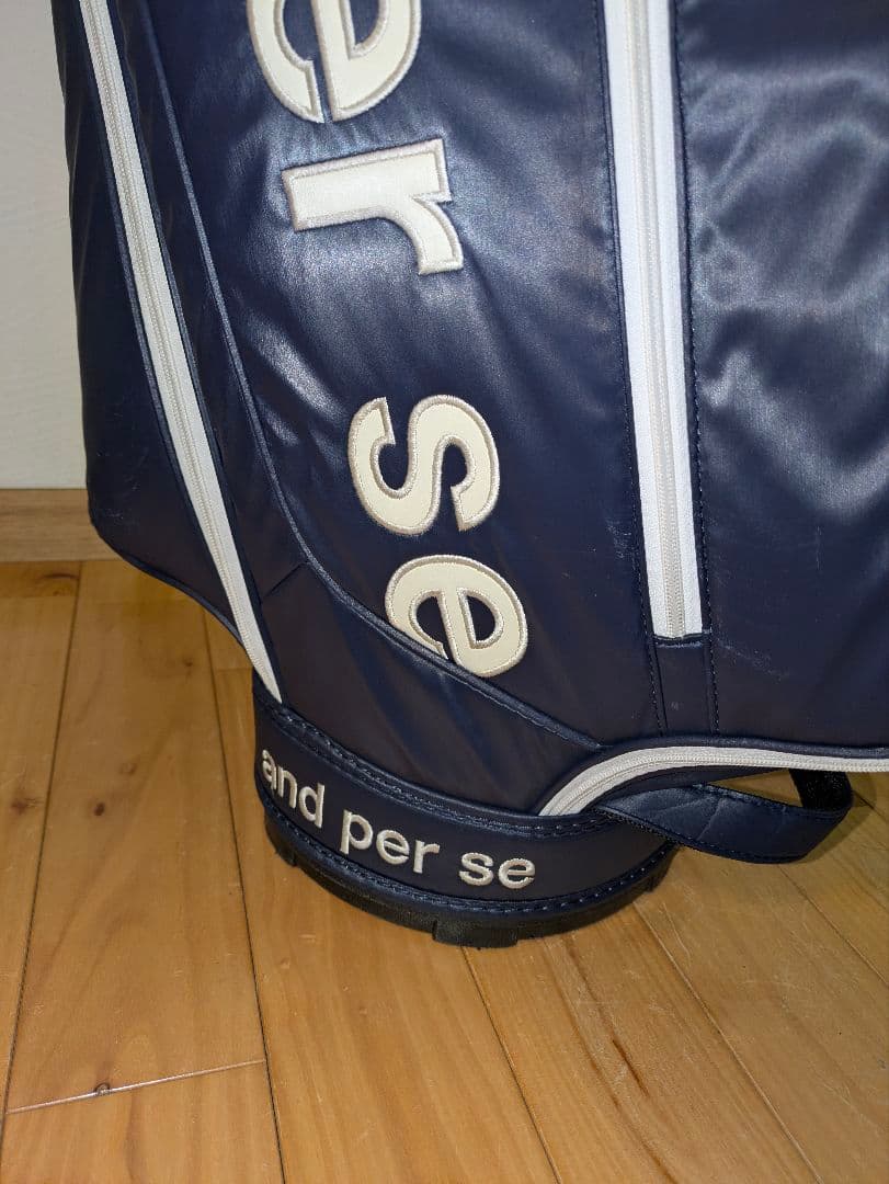 and per se ゴルフバッグ ネイビー 9.0型 【人気早い者勝ち‼️】
