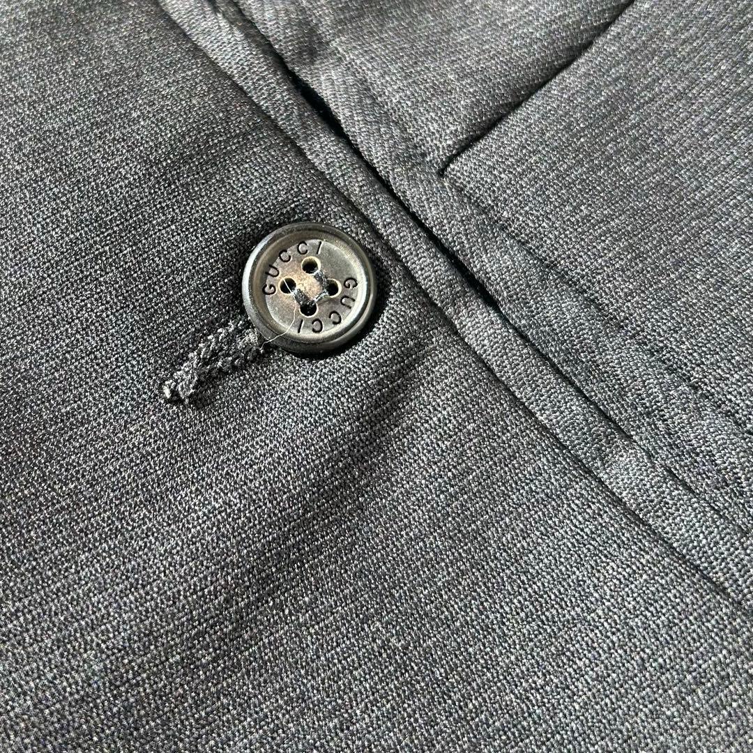 90s Gucci スラックス ワイドパンツ ウール イタリア製