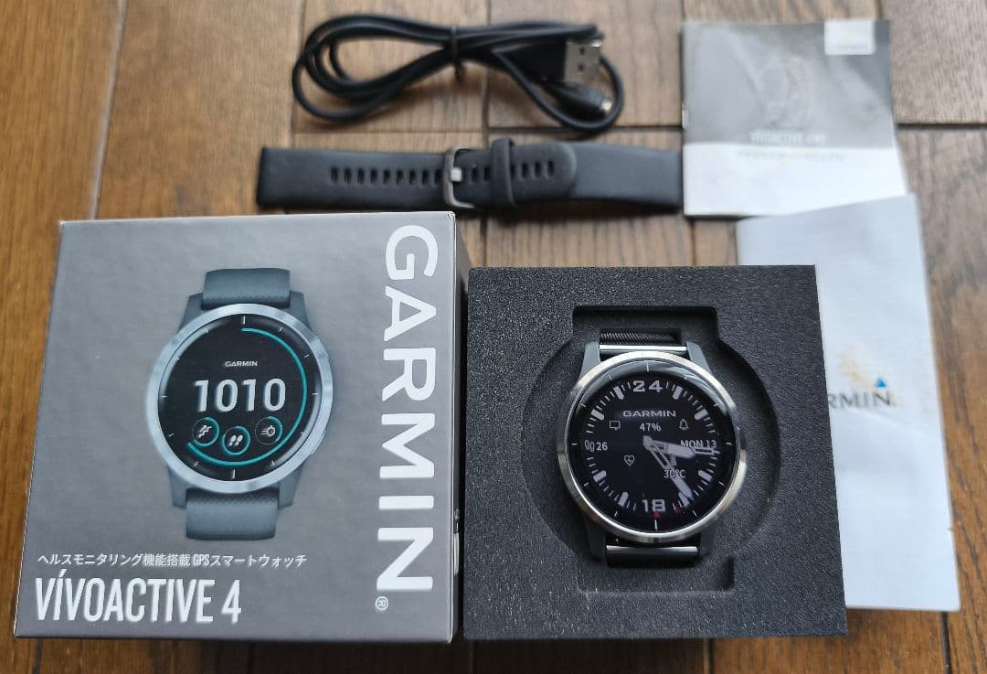 GARMIN Vivoactive 4 GPSスマートウォッチ