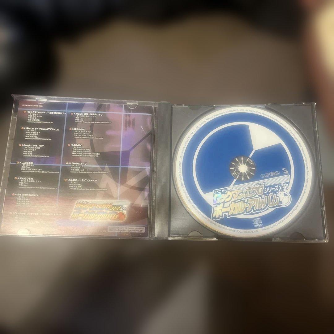 アニメCD 初回)ロックマンエグゼシリーズ ボーカルアルバム ※初回限定特典無し
