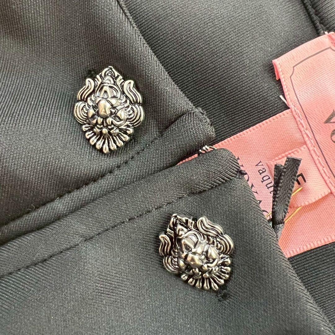 タグ付✨️Vaqutaux Voyage ビーチタウンドレス フリルボレロ 黒