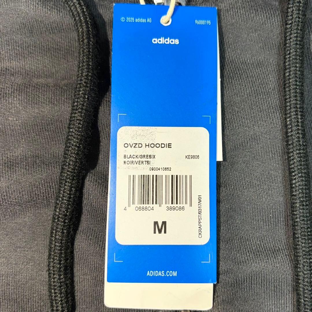 adidas ADILENIUM ウォッシュオーバーサイズフルジップパーカー