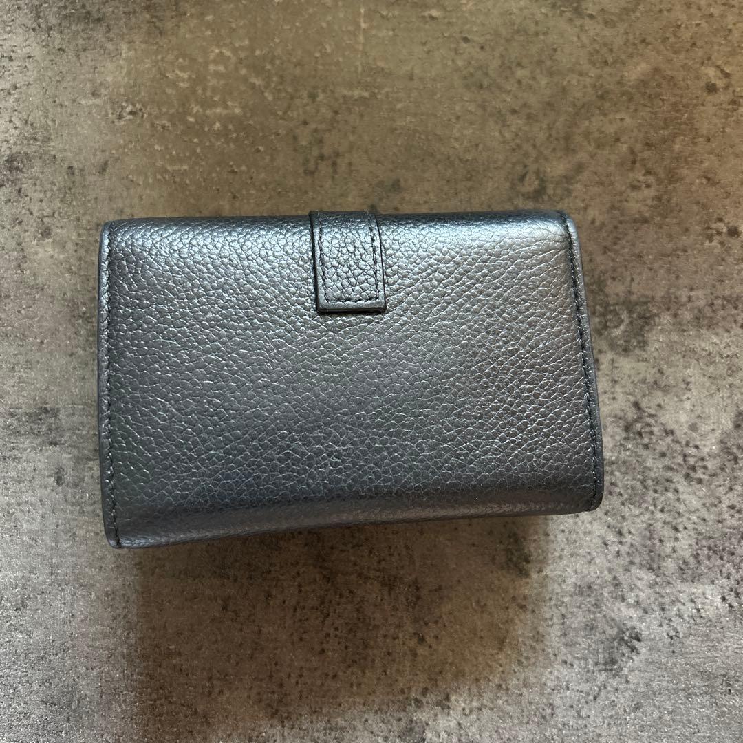 SAINT LAURENT ブラックレザーキーケース