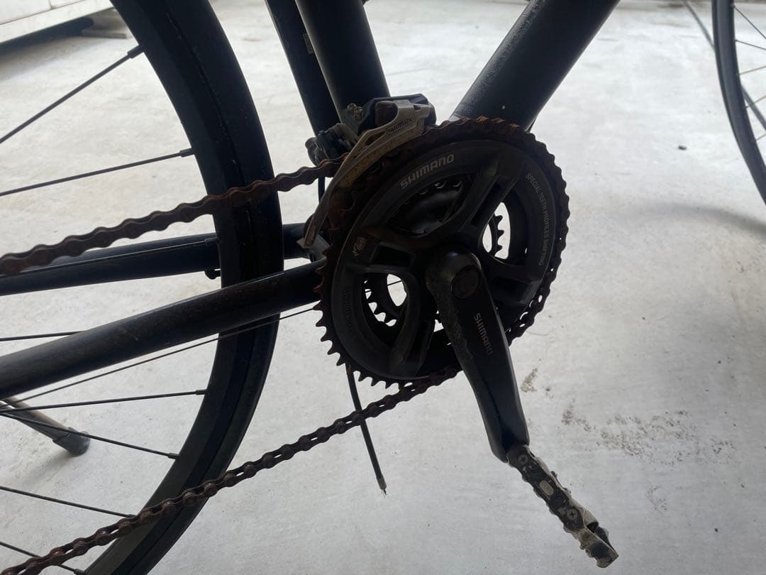 キャノンデール クロスバイク バッドボーイブラック ジャンク品