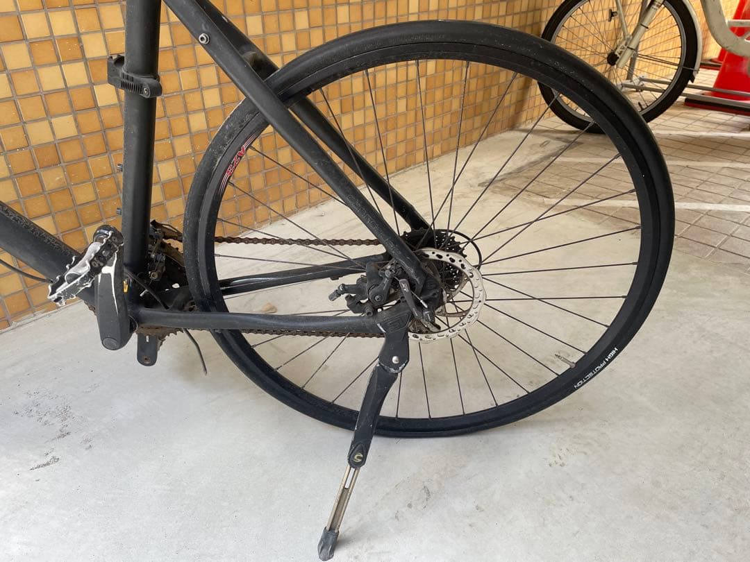キャノンデール クロスバイク バッドボーイブラック ジャンク品