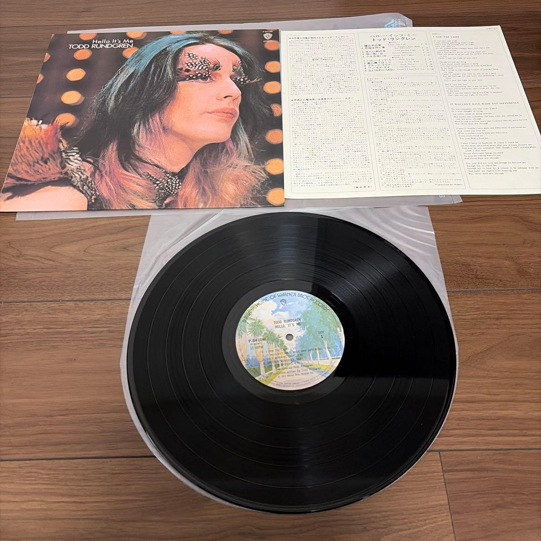 トッド・ラングレン　ハロー・イッツ・ミー lpレコード