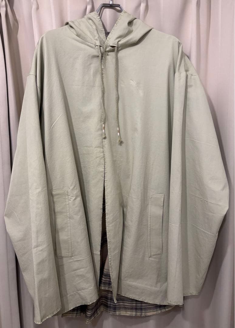 NICENESS 26SS RAVIクラフトステッチリバーシブルコート サイズL