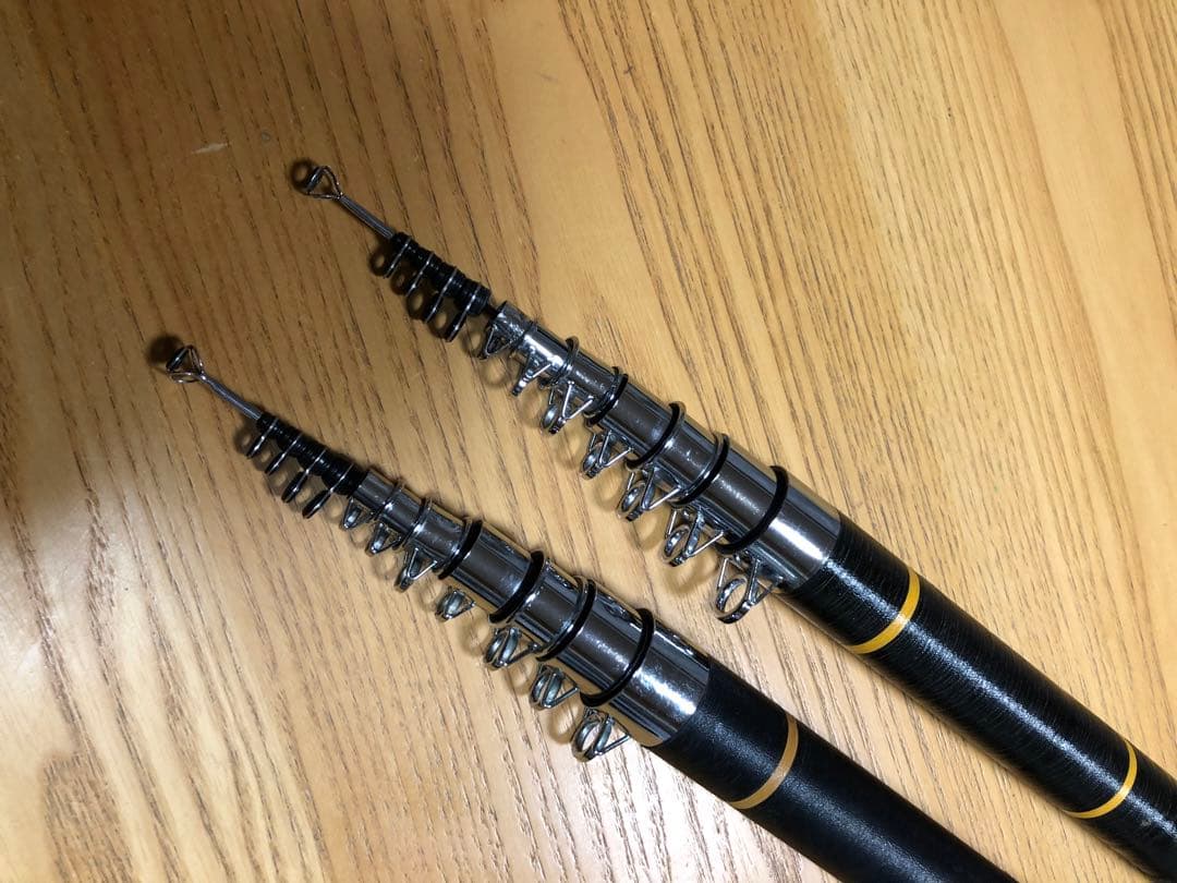 NFTしまあじ520振り出し２本セット しまあじ　鯉釣り　磯釣り　ベイト竿