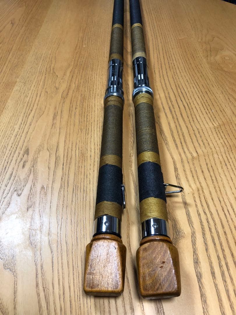 NFTしまあじ520振り出し２本セット しまあじ　鯉釣り　磯釣り　ベイト竿