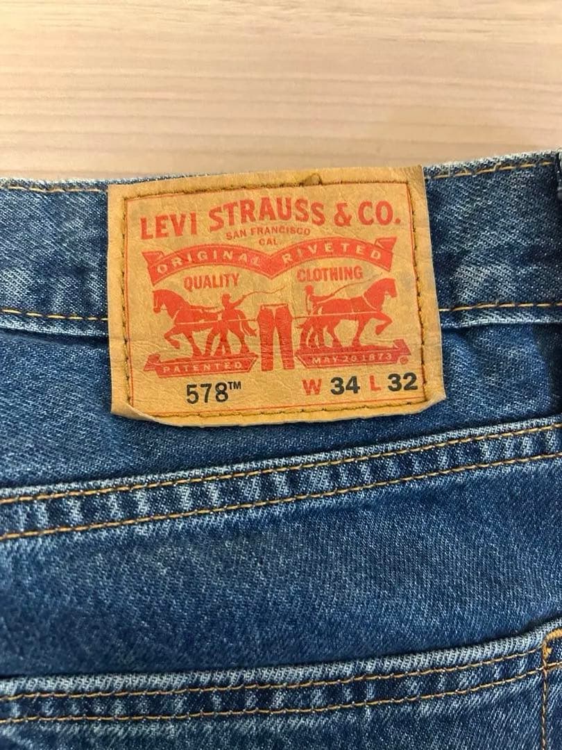 リーバイス LEVI'S 578 バギーデニム