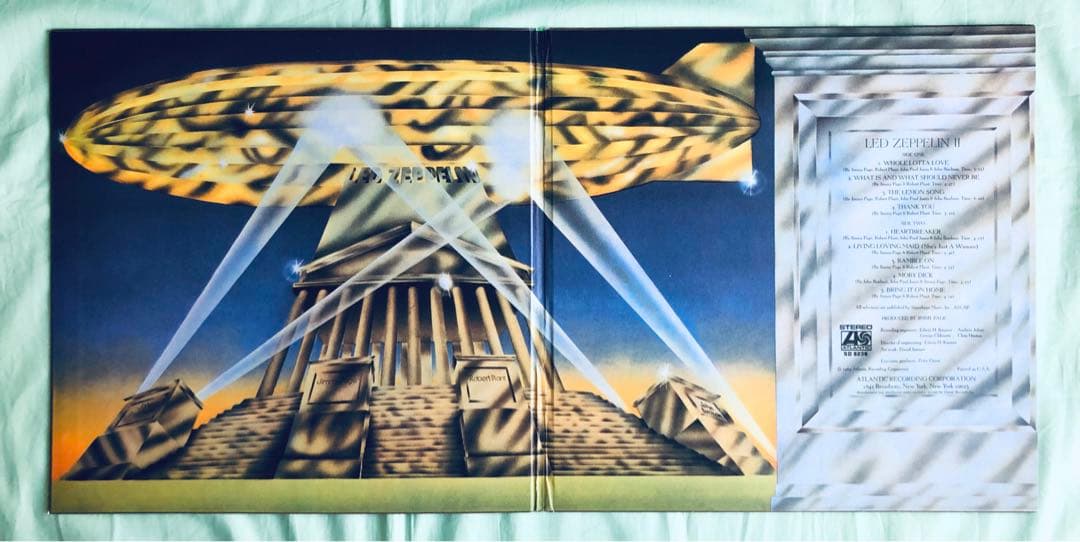 【希少クラシックレコーズ盤/USプレス】レッド・ツェッペリンII BG刻印
