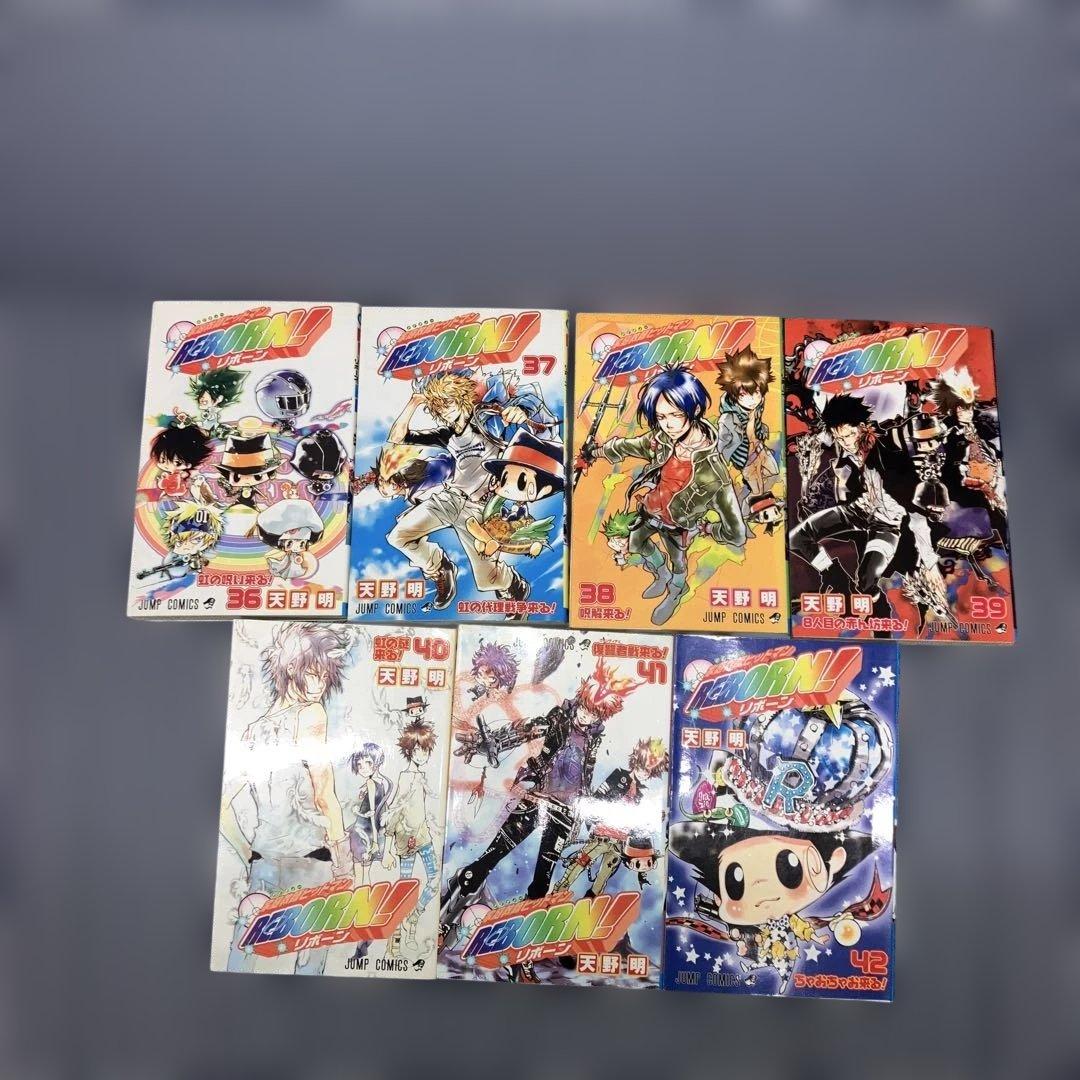 家庭教師ヒットマンREBORN! 1巻〜42巻　　公式本2冊＋小説全5巻　天野明