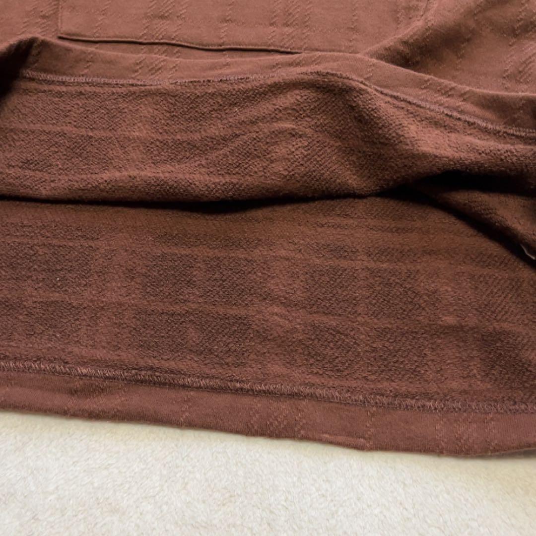 近年モデル　パーリーゲイツ　ワンピース　フード　ブラウン　チェック柄　23AW