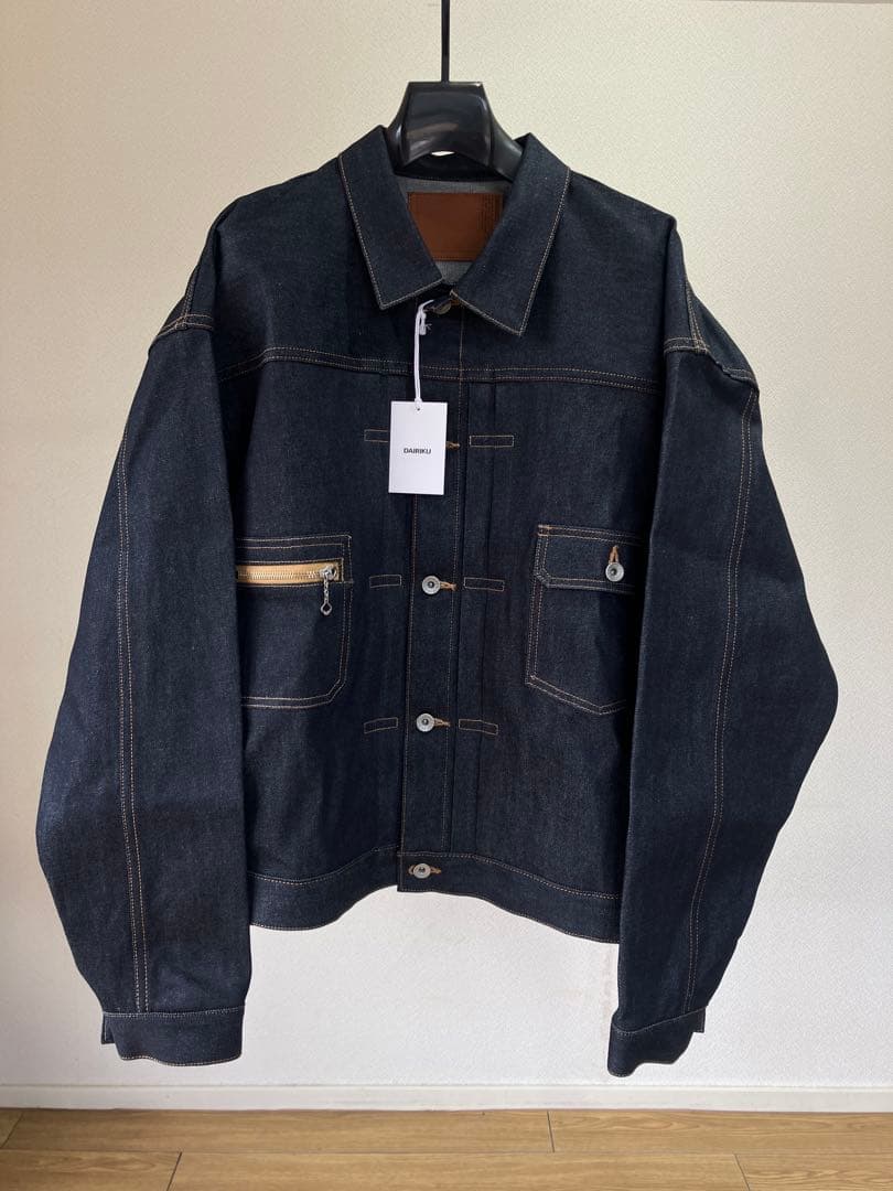 新品 25AW dairiku Rigid 2pkt Denim Jacket