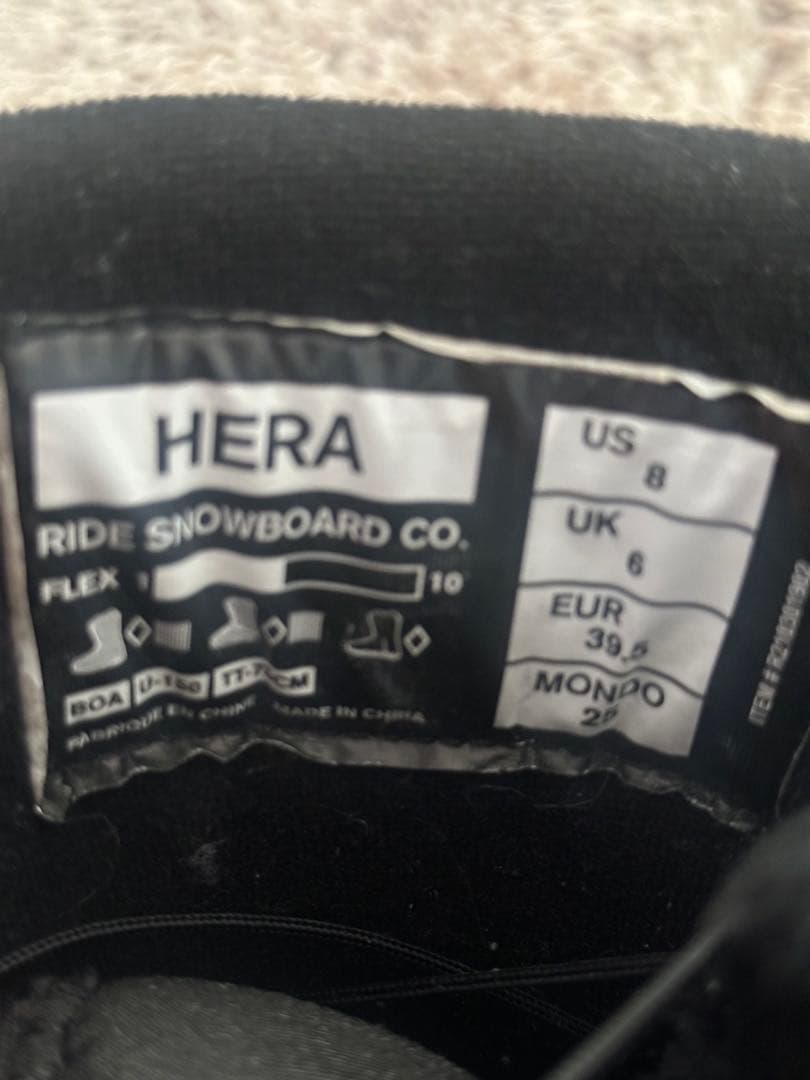 スノボブーツ　HERA RIDE 25cm