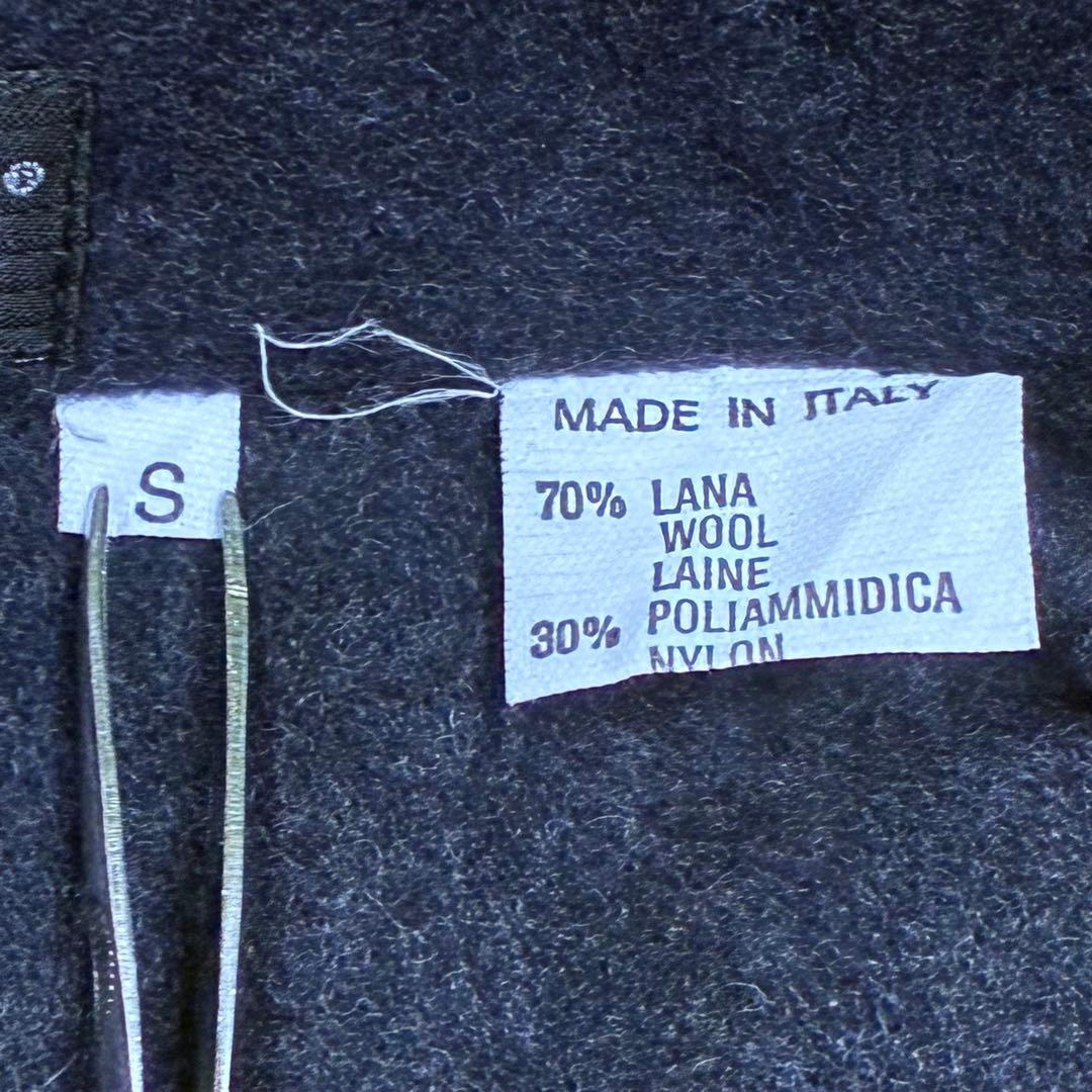 未使用 タグ付き MESSORI イタリア製 ウール シャツ ジャケット 羊毛