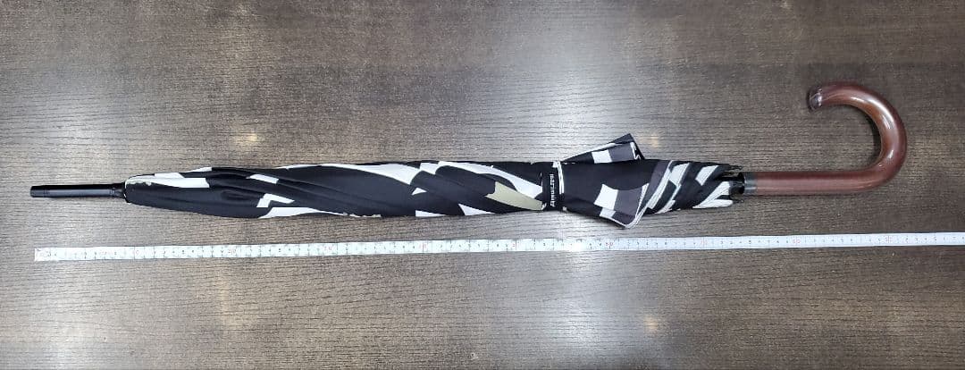 未使用　マリメッコ　ワンタッチ　長傘　ウニッコ　ブラック