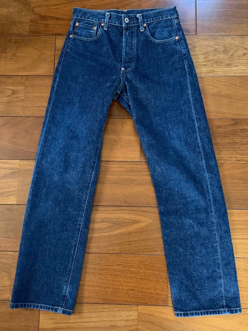 【超濃紺】リーバイス702XX ビッグE 赤耳 シンチバック 日本製 W30